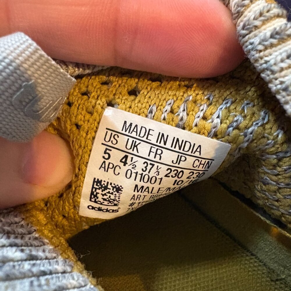 Adidas Tubular Nova St Nomad Yellow Granite Sneakers - Picture 5 of 5